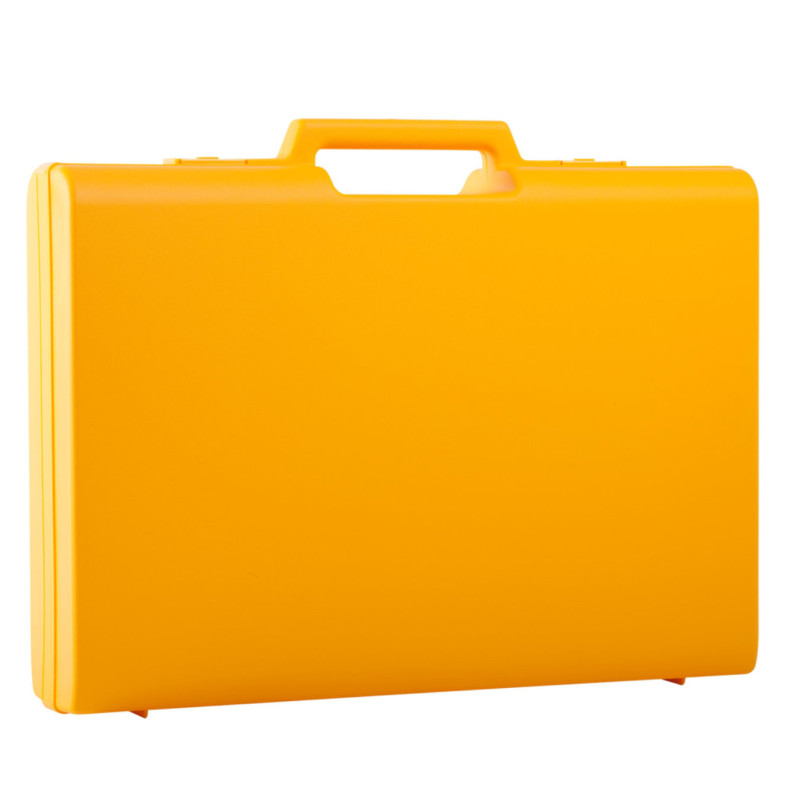 Valise plastique BAGACASE Classic D02 coloris jaune