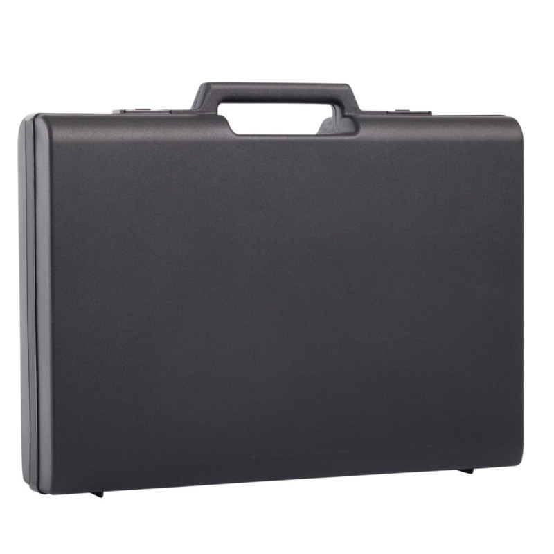 Valise plastique BAGACASE Classic D02 coloris noir