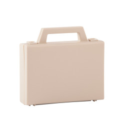 Valise plastique BAGACASE Classic G01 coloris beige