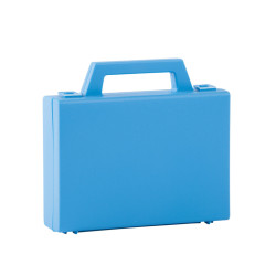 Valise plastique BAGACASE Classic G01 coloris bleu