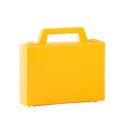Valise plastique BAGACASE Classic G01 coloris jaune