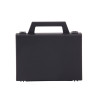 Valise plastique BAGACASE Classic G01 coloris noir vue de face