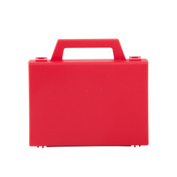 Valise plastique BAGACASE Classic G01 coloris rouge