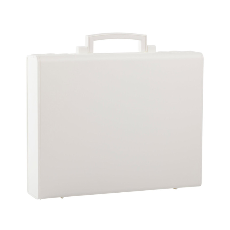 Valise plastique BAGACASE Gaggione Business M01 coloris blanc