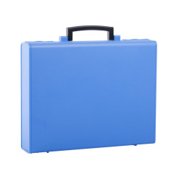 Valise plastique BAGACASE Gaggione Business M01 coloris bleu pastel