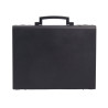 Valise plastique BAGACASE Gaggione Business M01 coloris noir vue de face