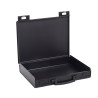 Valise plastique BAGACASE Gaggione Business M01 coloris noir ouverte