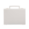 Valise plastique BAGACASE Gaggione Business M02 coloris blanc vue de face