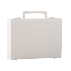 Valise plastique BAGACASE Gaggione Business M02 coloris blanc