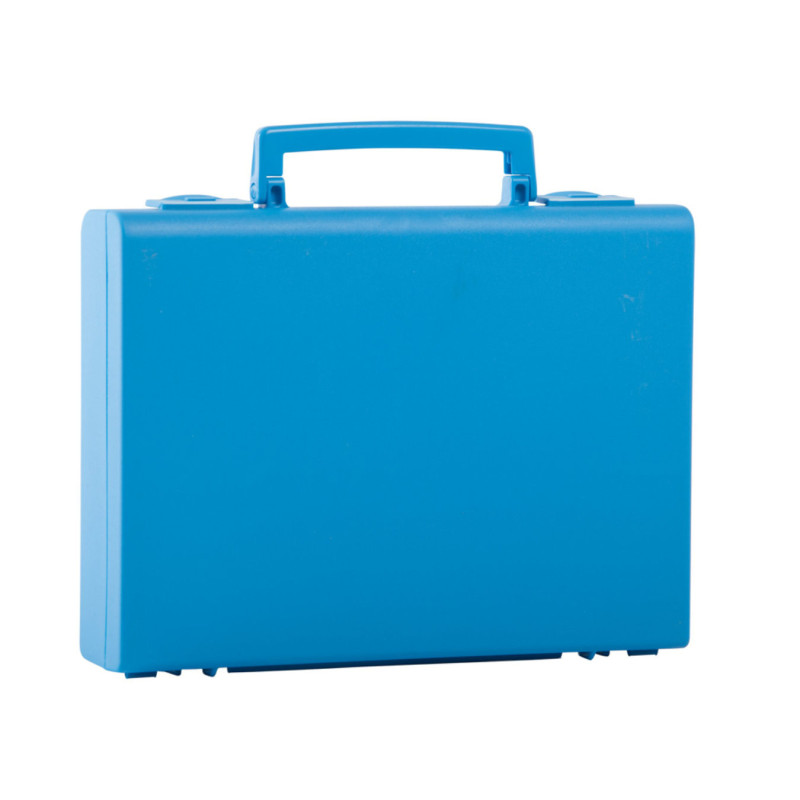 Valise plastique BAGACASE Gaggione Business M02 coloris bleu