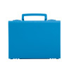 Valise plastique BAGACASE Gaggione Business M02 coloris bleu vue de face