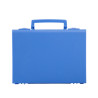 Valise plastique BAGACASE Gaggione Business M02 coloris bleu pastel vue de face