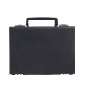 Valise plastique BAGACASE Gaggione Business M02 coloris noir vue de face