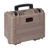 Valisé étanche BAGETANCHE Explorer 3823HL.D fermée, coloris sable désert