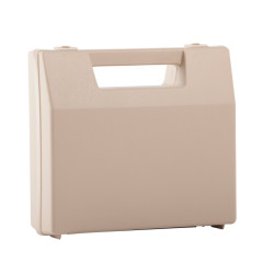 Valise plastique BAGACASE Gaggione Rétro R01 coloris beige