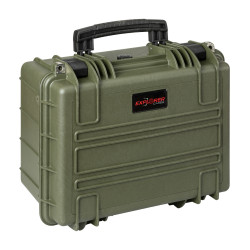 Valisé étanche BAGETANCHE Explorer 3823HL.G fermée, coloris vert