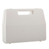 Valise plastique BAGACASE Gaggione Rétro L01 coloris blanc