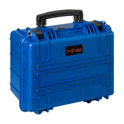 Valisé étanche BAGETANCHE Explorer 3823HL.N fermée, coloris bleu marine