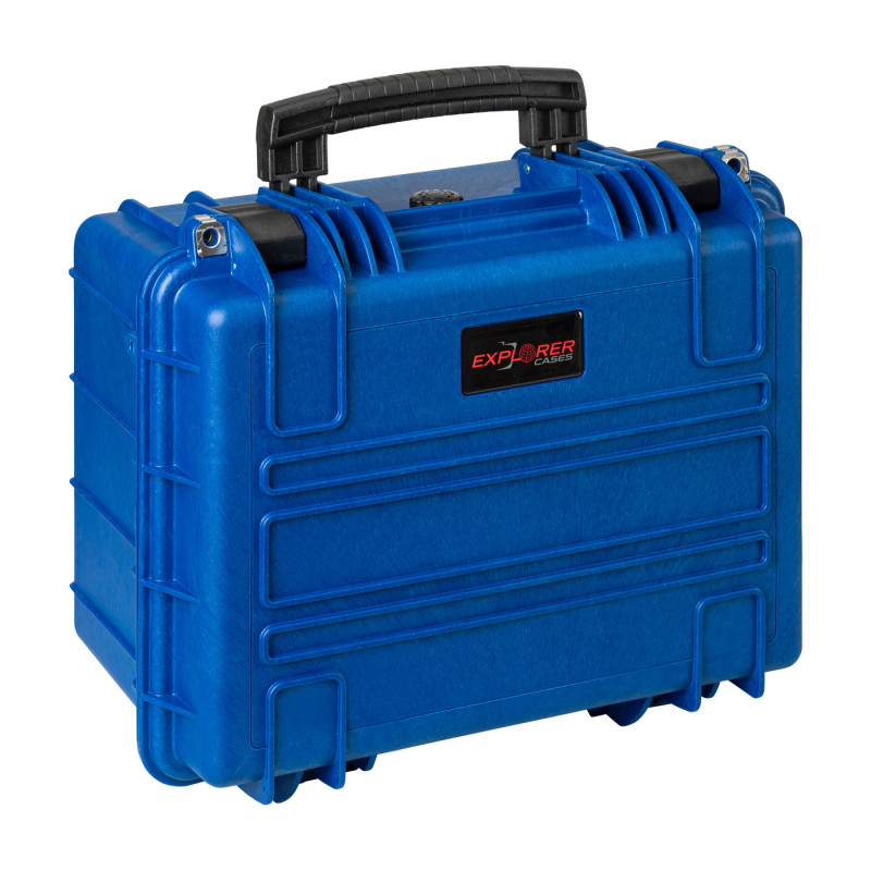 Valisé étanche BAGETANCHE Explorer 3823HL.N fermée, coloris bleu marine
