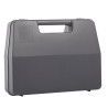 Valise plastique BAGACASE Gaggione Rétro L01 coloris gris anthracite