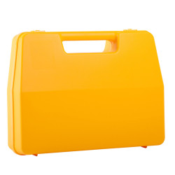 Valise plastique BAGACASE Gaggione Rétro L01 coloris jaune