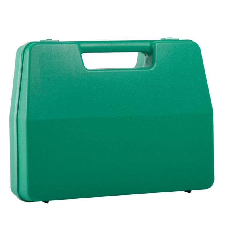 Valise plastique BAGACASE Gaggione Rétro L01 coloris vert