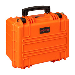Valisé étanche BAGETANCHE Explorer 3823HL.O fermée, coloris orange