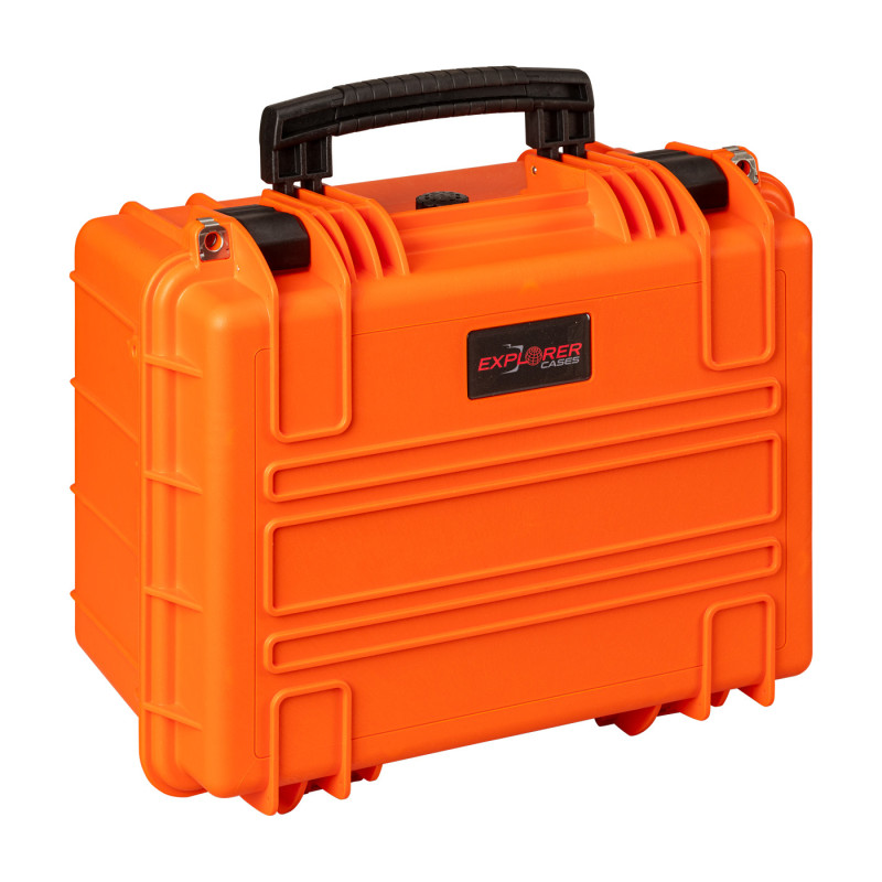 Valisé étanche BAGETANCHE Explorer 3823HL.O fermée, coloris orange