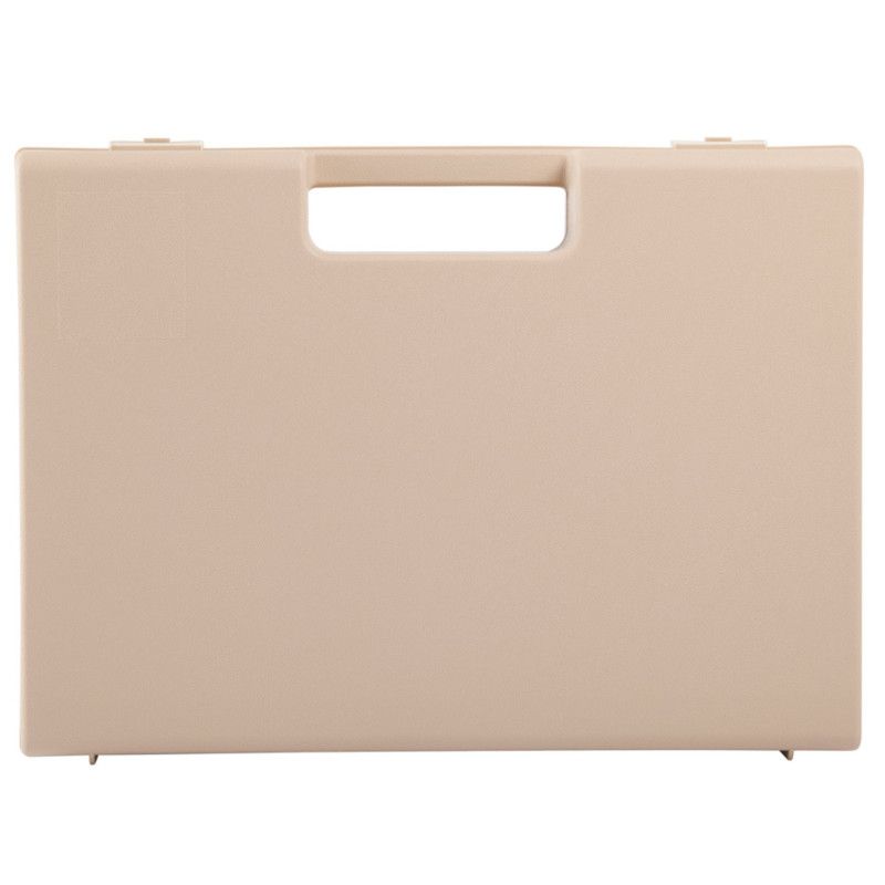 Valise plastique BAGACASE Gaggione Rétro C01 coloris vue de face