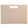 Valise plastique BAGACASE Gaggione Rétro C01 coloris vue de face