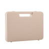 Valise plastique BAGACASE Gaggione Rétro S01 coloris beige