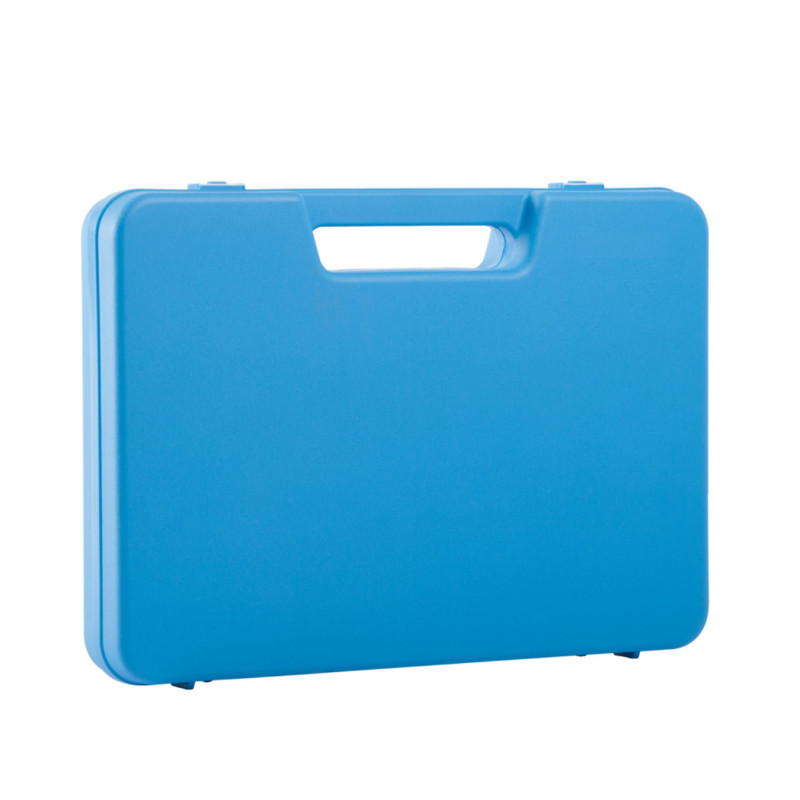Valise plastique BAGACASE Gaggione Rétro S01 coloris bleu