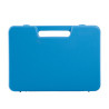 Valise plastique BAGACASE Gaggione Rétro S01 coloris bleu vue de face