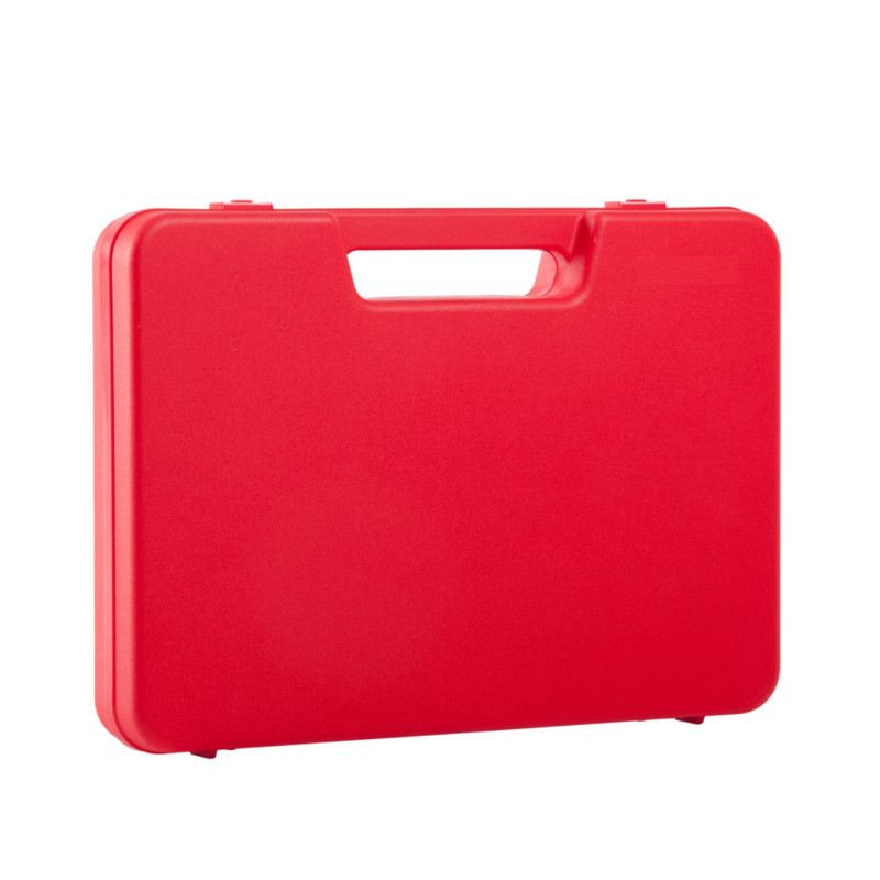 Valise plastique BAGACASE Gaggione Rétro S01 coloris rouge