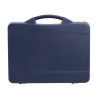 Valise plastique BAGACASE Gaggione Casual T06 coloris bleu marine vue de face