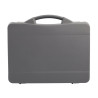 Valise plastique BAGACASE Gaggione Casual T06 coloris gris vue de face