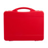 Valise plastique BAGACASE Gaggione Casual T06 coloris rouge vue de face