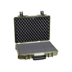 Valise étanche antichocs BAGETANCHE Explorer 4209HL.G avec mousse prédécoupée, coloris vert