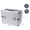 Dimension de la Valise aluminium BAGACASE VLM19-2