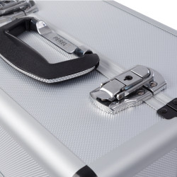 Valise aluminium BAGACASE VLM19-2 zoom sur la coque