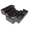 Valise aluminium BAGACASE VLM19-2U ouverte