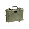 Valise étanche antichocs BAGETANCHE Explorer 4209HL.G fermée, coloris vert
