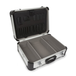 Valise aluminium BAGACASE VLM19-3 et ses compartiments