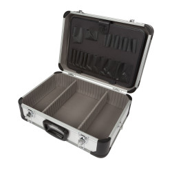 Valise aluminium BAGACASE VLM19-3 ouverte