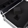Valise aluminium BAGACASE VLM19-CW détail de la mousse