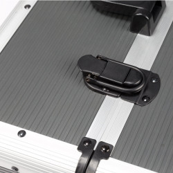 Valise aluminium BAGACASE VLM19-CW zoom sur le fermoir de la valise