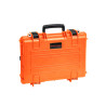Valise étanche antichocs BAGETANCHE Explorer 4209HL.O fermée, coloris  orange