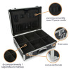 Caractéristiques de la Valise aluminium noire BAGACASE VLM19-N