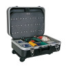Mallette à outils mobile BAGACASE VLM19-T1 détail de l'aménagement intérieur avec les outils