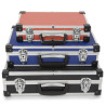 Set de 3 valises aluminium BAGACASE VLM26-3, valises fermées